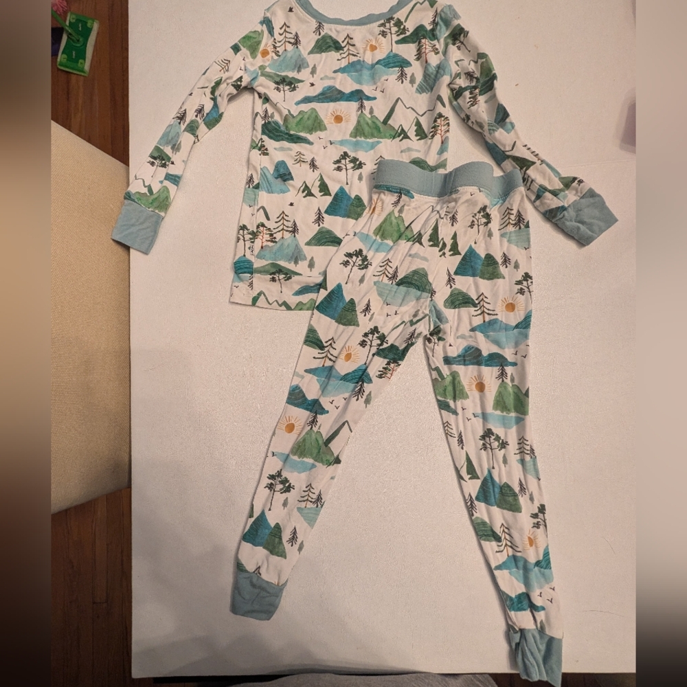 Little Sleepies | Mountain Mist | 2 Piece PJs